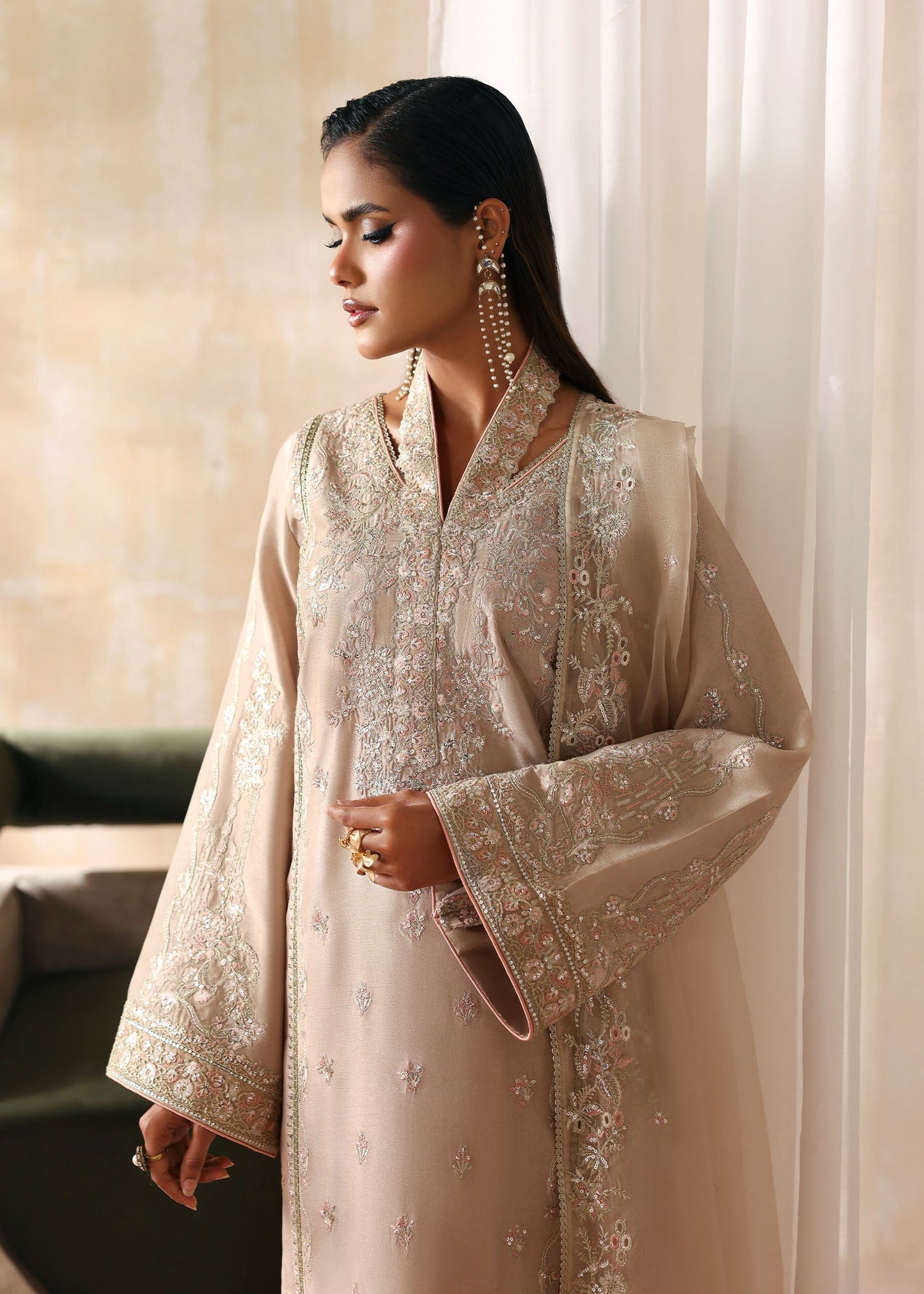 Kanwal Malik | Rea Luxury Pret 26 | Hooria - Luxury Dress - available at Maria Faisal in UK and USA.
