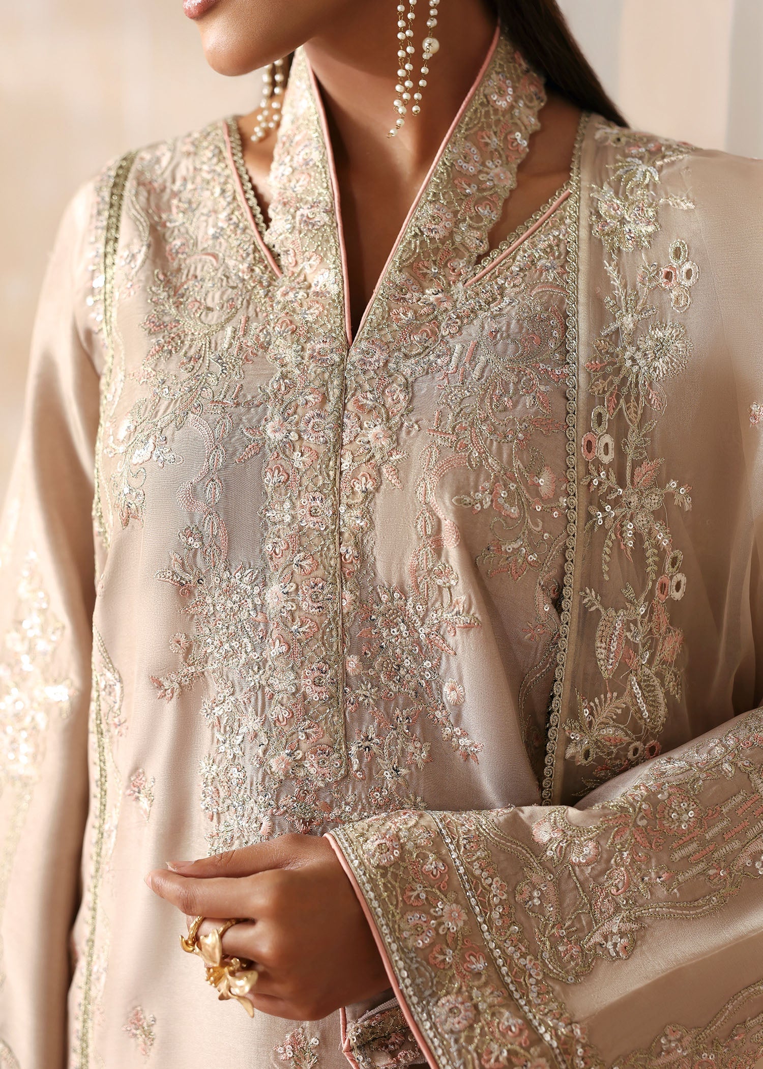 Kanwal Malik | Rea Luxury Pret 26 | Hooria - Luxury Dress - available at Maria Faisal in UK and USA.