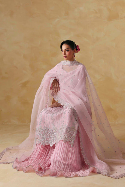 Akbar Aslam | Formal Pret | Sylra - Formal Dress - available at Maria Faisal in UK and USA.