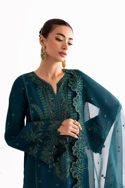 Enzo I Tu Es Aime I Sarcelle - Ladies Clothes - Maria Faisal