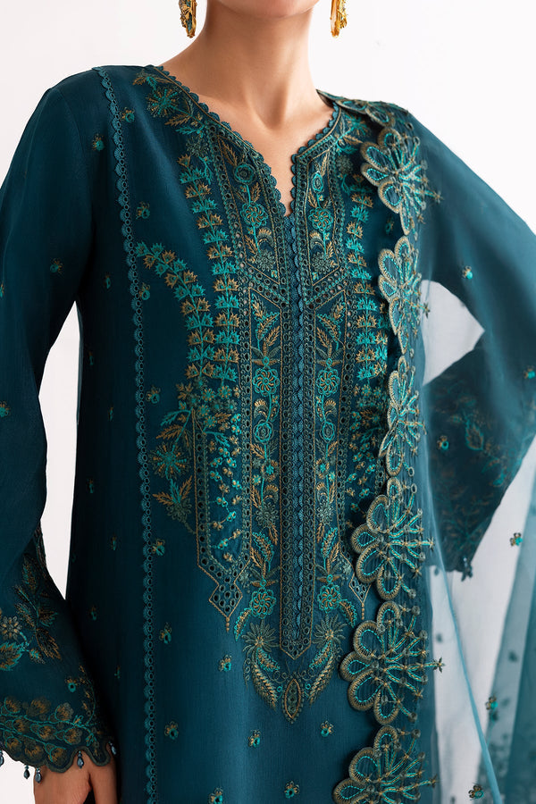 Enzo I Tu Es Aime I Sarcelle - Ladies Clothes - Maria Faisal