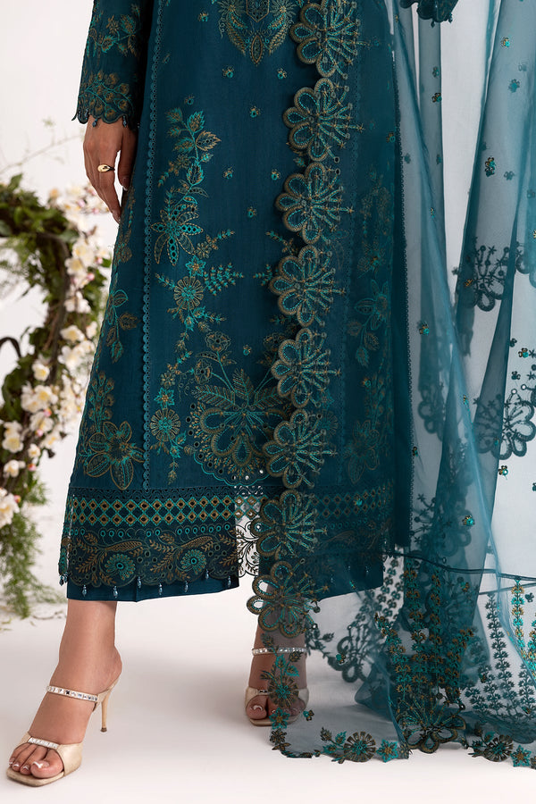 Enzo I Tu Es Aime I Sarcelle - Ladies Clothes - Maria Faisal