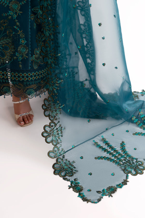 Enzo I Tu Es Aime I Sarcelle - Ladies Clothes - Maria Faisal