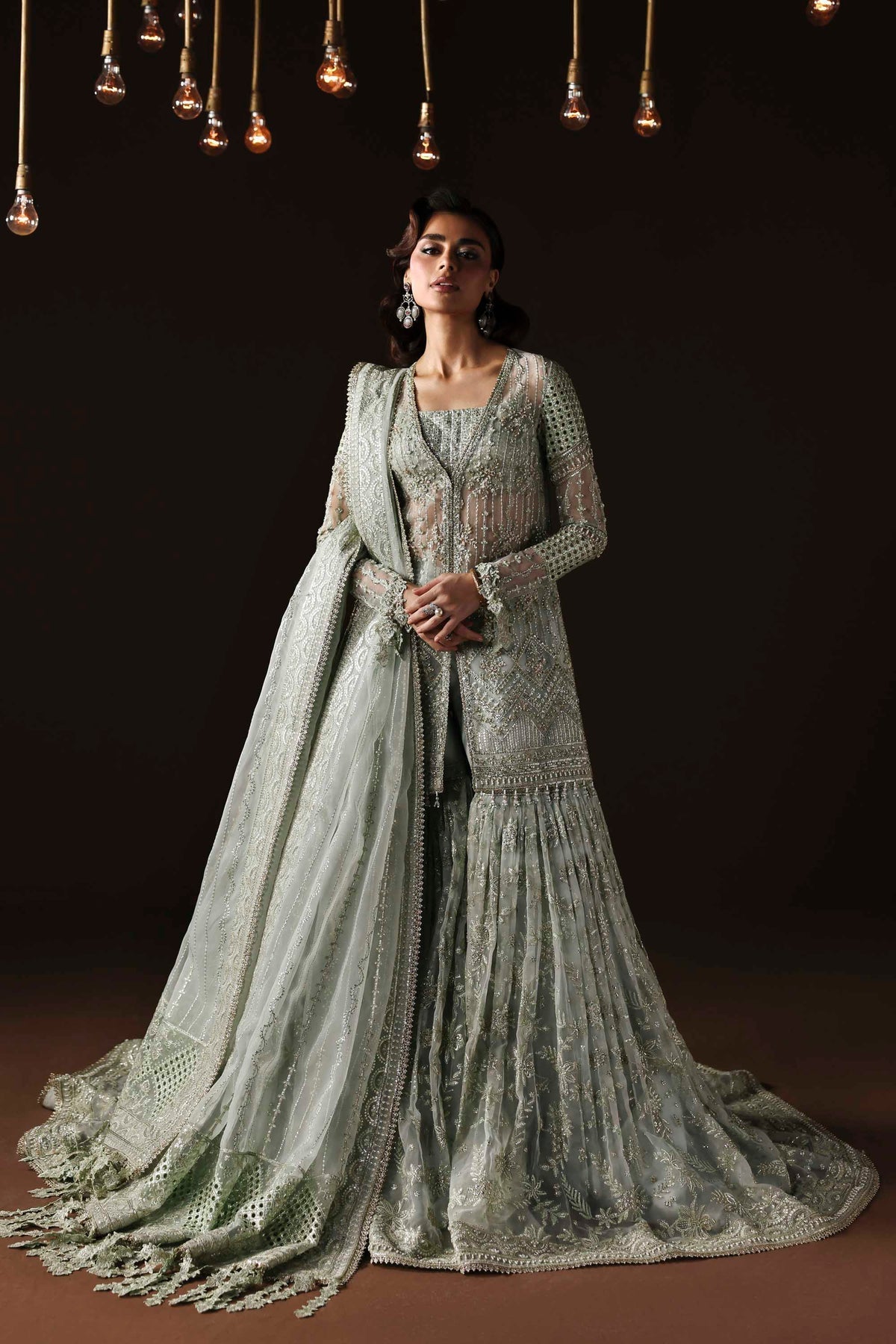 Akbar Aslam | Luxury Formals | Muse - Formal Dress - available at Maria Faisal in UK and USA.