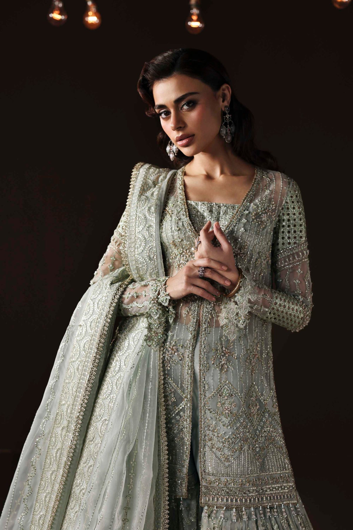 Akbar Aslam | Luxury Formals | Muse - Formal Dress - available at Maria Faisal in UK and USA.
