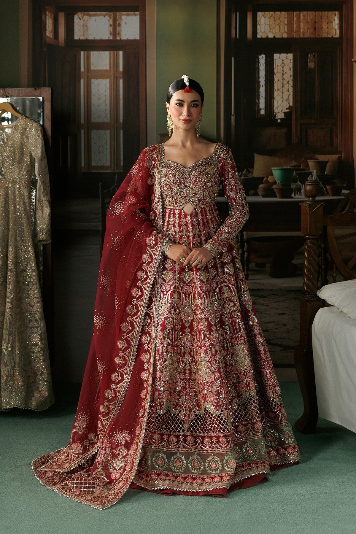 Afrozeh | Shehnai Wedding Formals 26 | Virsa - Wedding Dress - available at Maria Faisal in UK and USA.