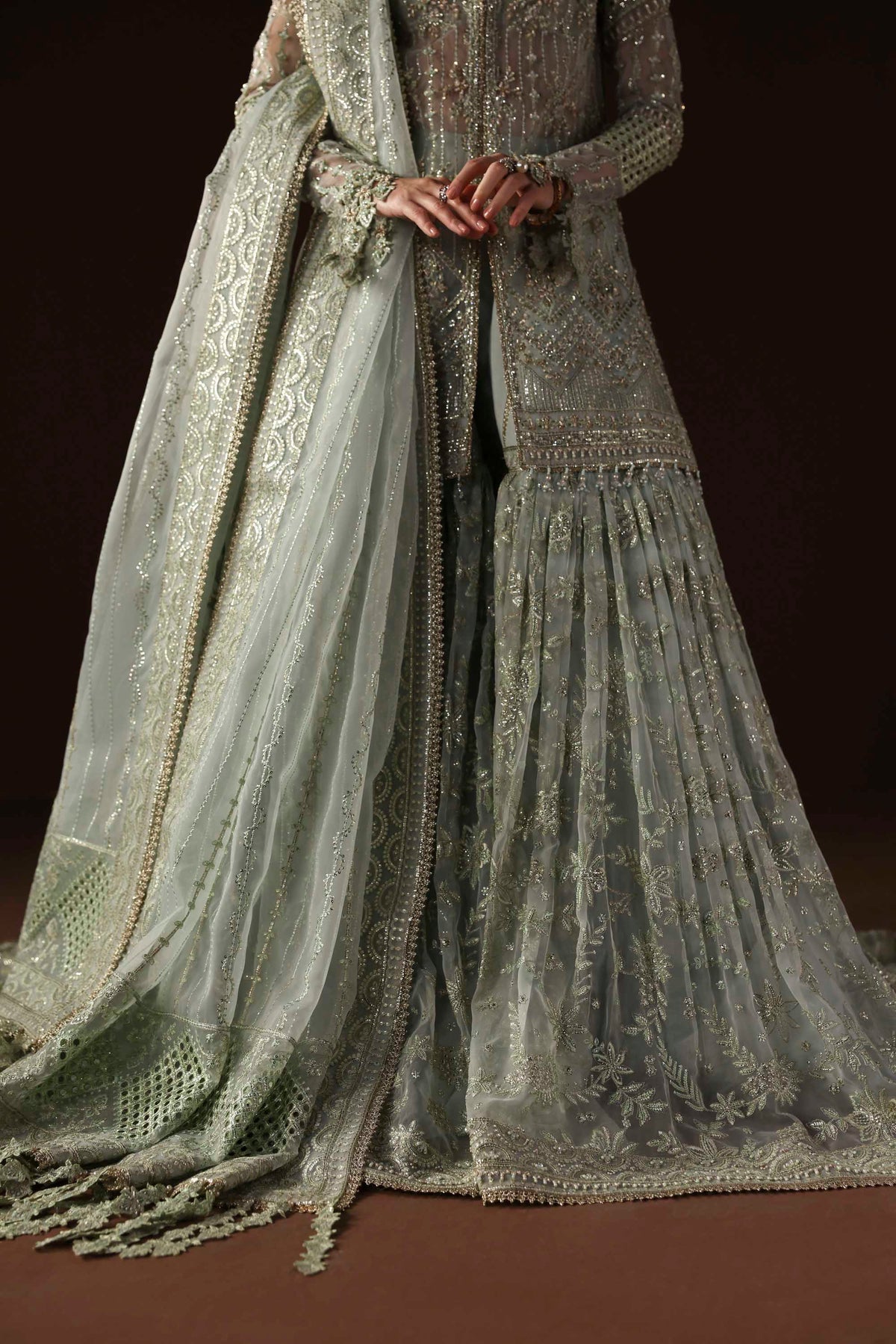 Akbar Aslam | Luxury Formals | Muse - Formal Dress - available at Maria Faisal in UK and USA.