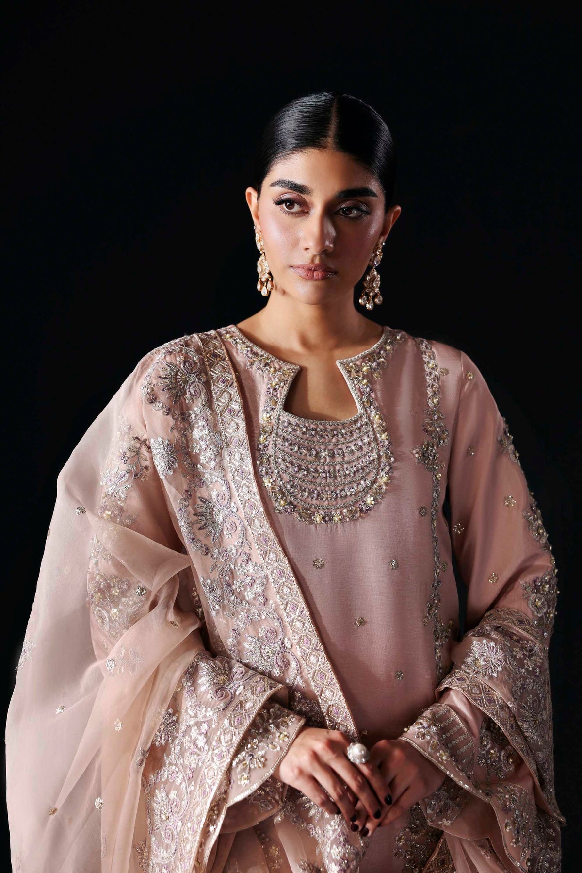 Akbar Aslam | Formal Pret | Avenor - Formal Dress - available at Maria Faisal in UK and USA.
