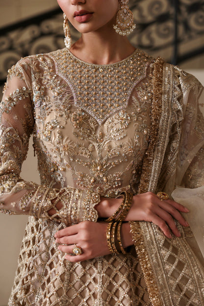Inara | Ophelia Luxury Formal | AMALIA - Formal Dress - available at Maria Faisal in UK and USA.
