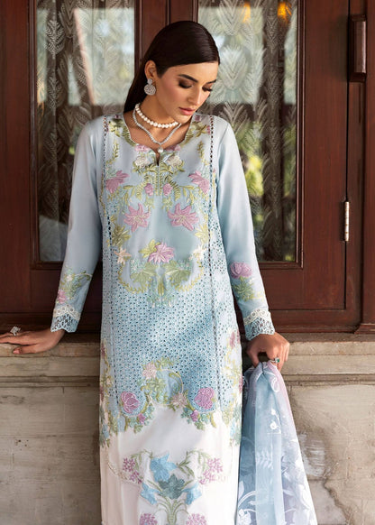 Saira Shakira | Bloom Lawn 25 | LOTUS REVERIE 4-B by Maria Faisal - Registered Vendor of : Saira Shakira - type : Ladies Clothes - 100% original wedding dresses