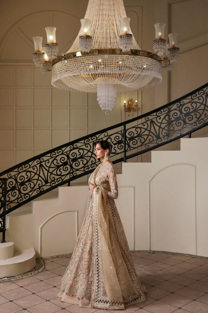 Inara | Ophelia Luxury Formal | AMALIA - Formal Dress - available at Maria Faisal in UK and USA.