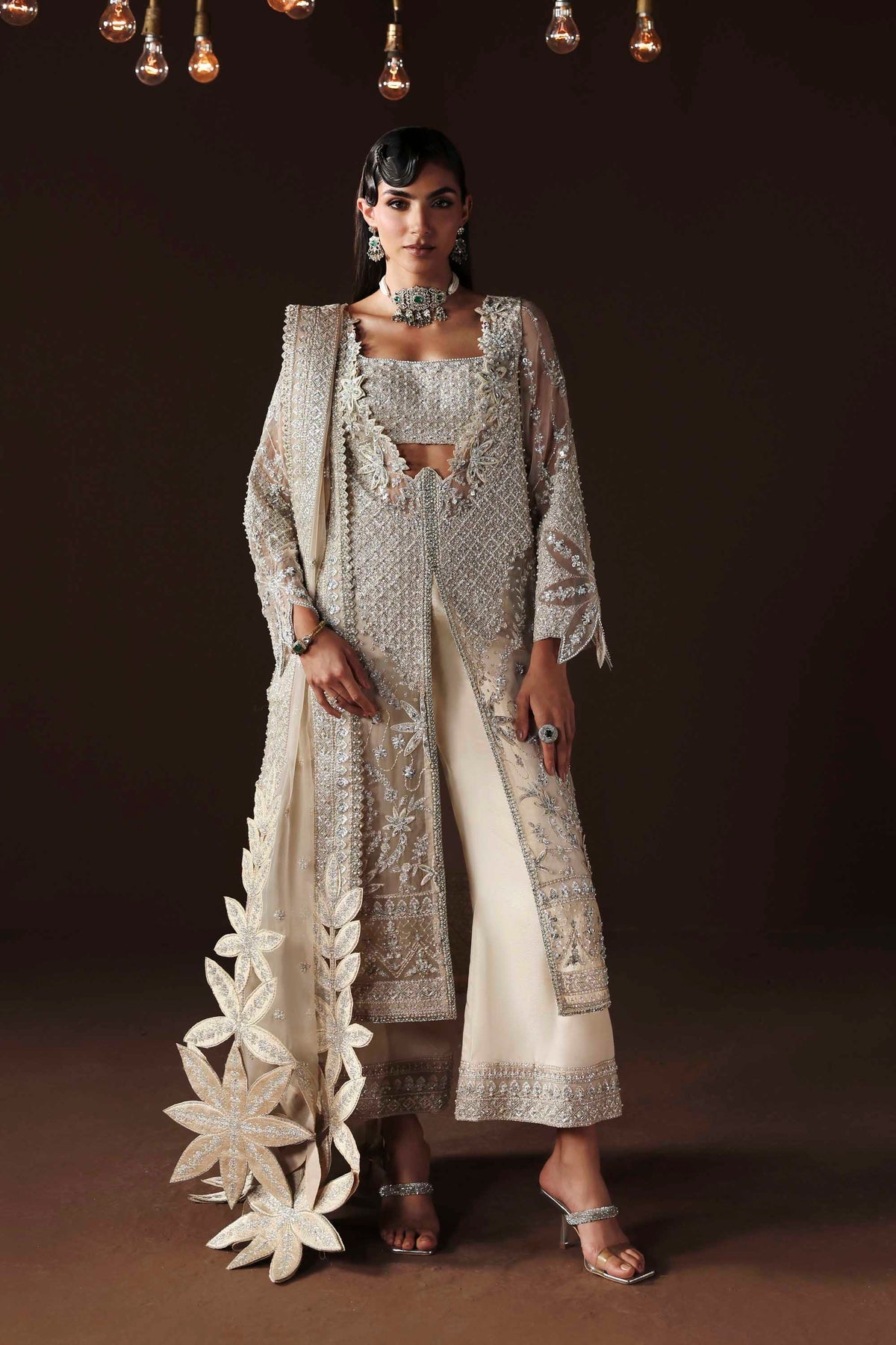 Akbar Aslam | Luxury Formals | Hazel - Formal Dress - available at Maria Faisal in UK and USA.