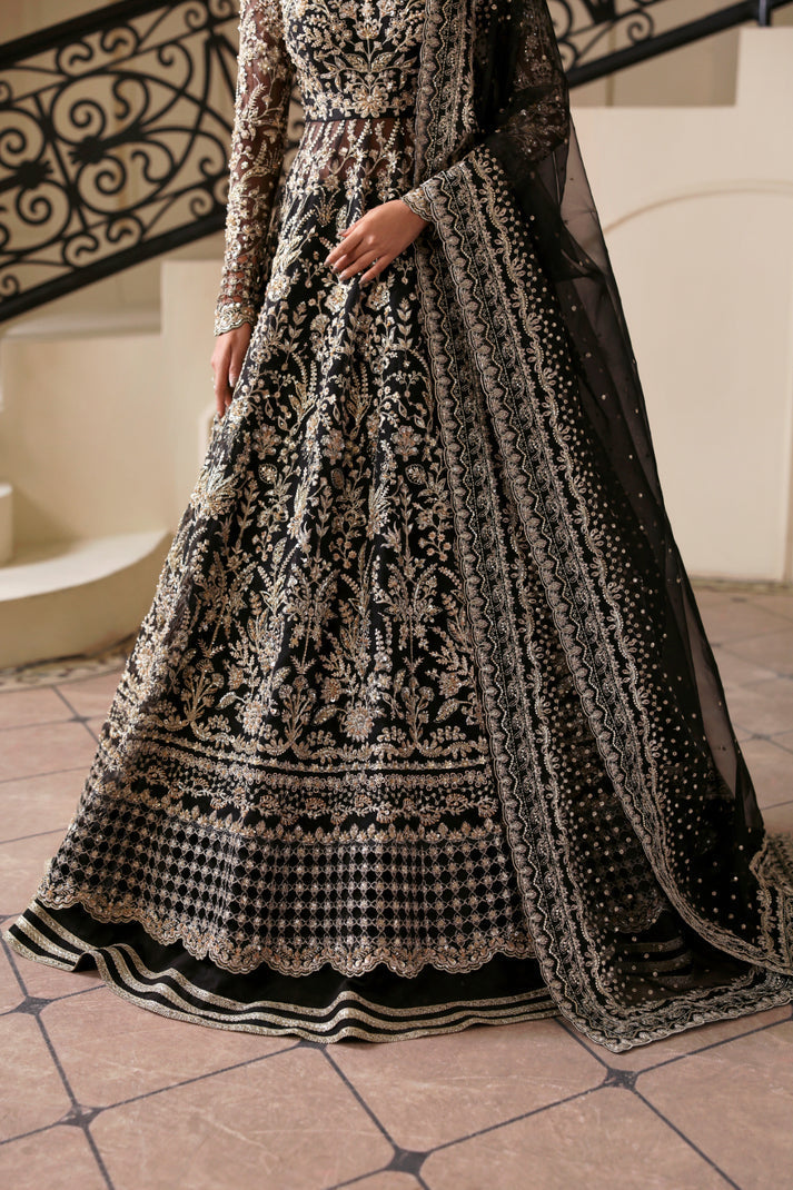 Inara | Ophelia Luxury Formal | ONYX - Formal Dress - available at Maria Faisal in UK and USA.