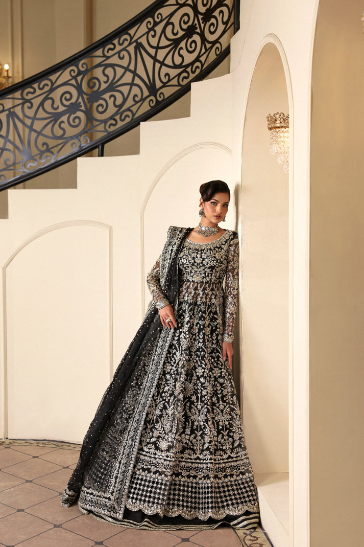 Inara | Ophelia Luxury Formal | ONYX - Formal Dress - available at Maria Faisal in UK and USA.