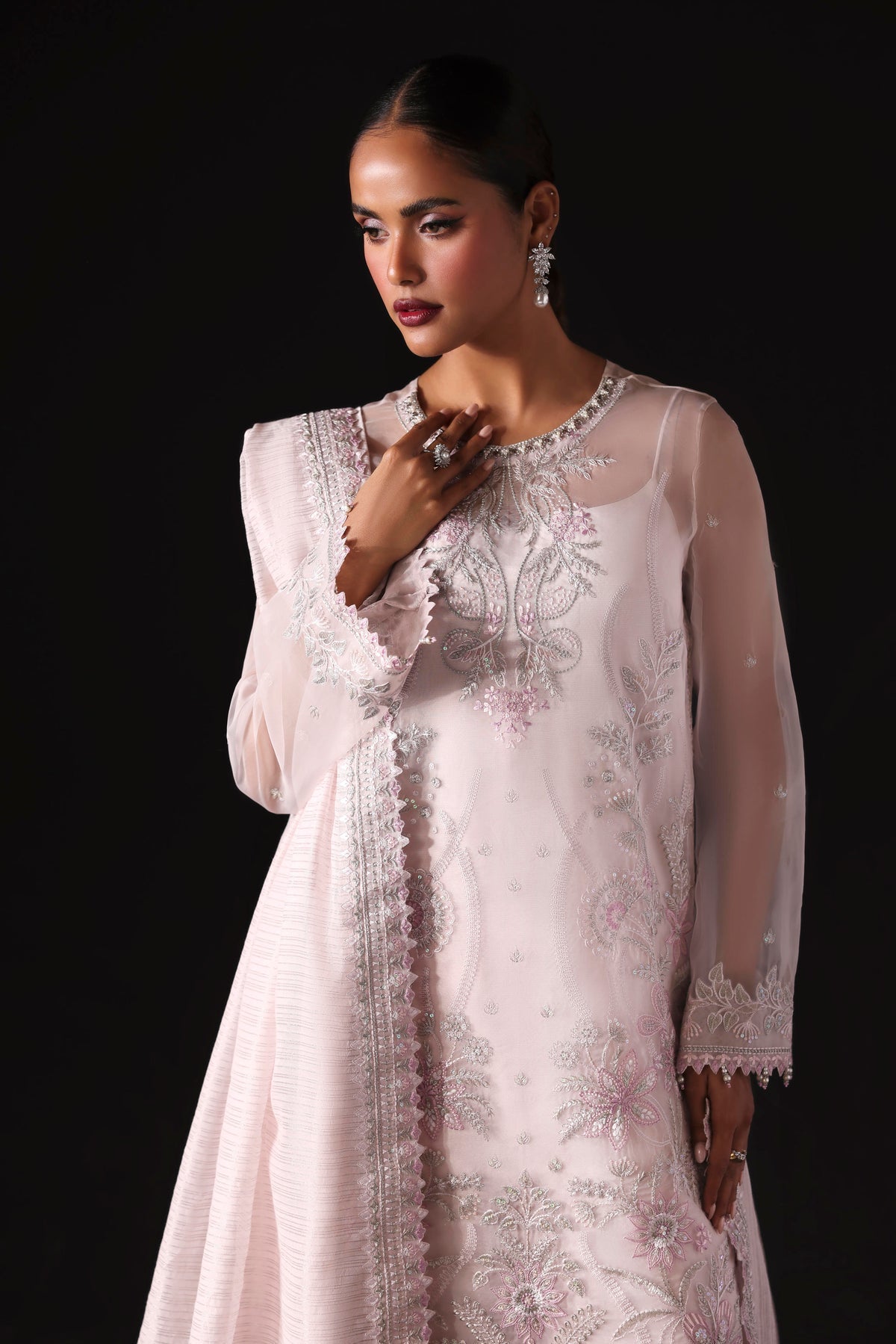 Akbar Aslam | Formal Pret |Dynara - Formal Dress - available at Maria Faisal in UK and USA.