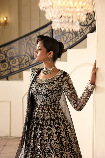 Inara | Ophelia Luxury Formal | ONYX - Formal Dress - available at Maria Faisal in UK and USA.
