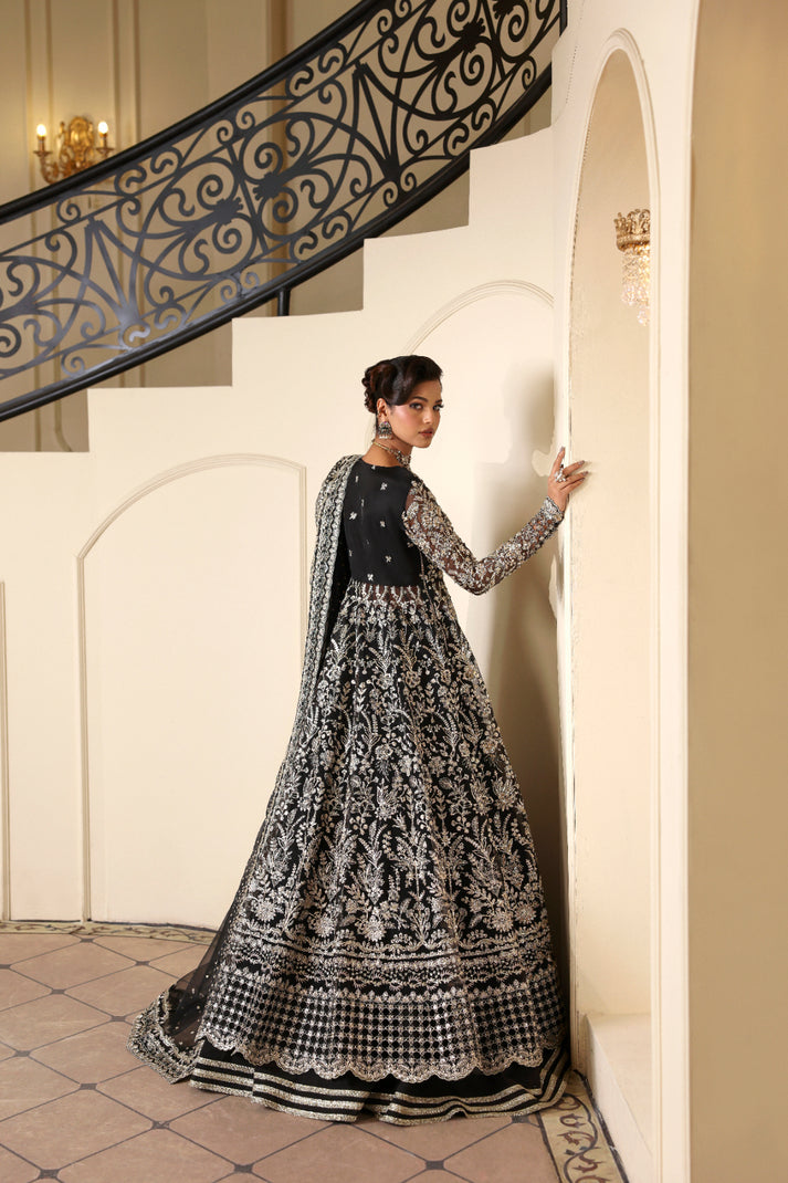 Inara | Ophelia Luxury Formal | ONYX - Formal Dress - available at Maria Faisal in UK and USA.