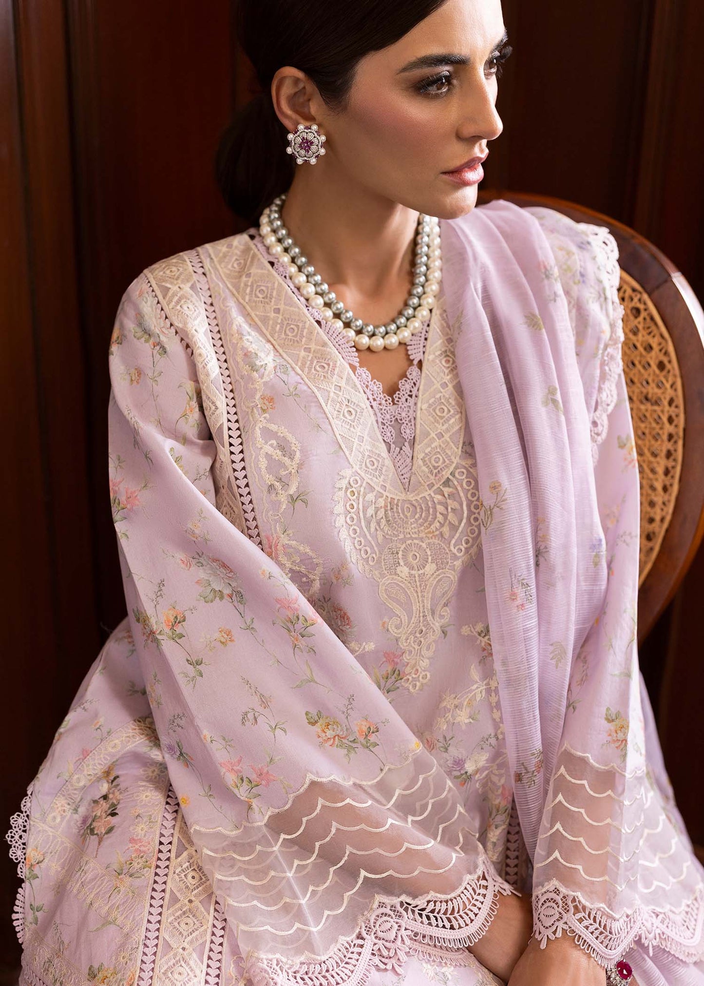 Saira Shakira | Bloom Lawn 25 | SWEET OPEL 8-A by Maria Faisal - Registered Vendor of : Saira Shakira - type : Ladies Clothes - 100% original wedding dresses