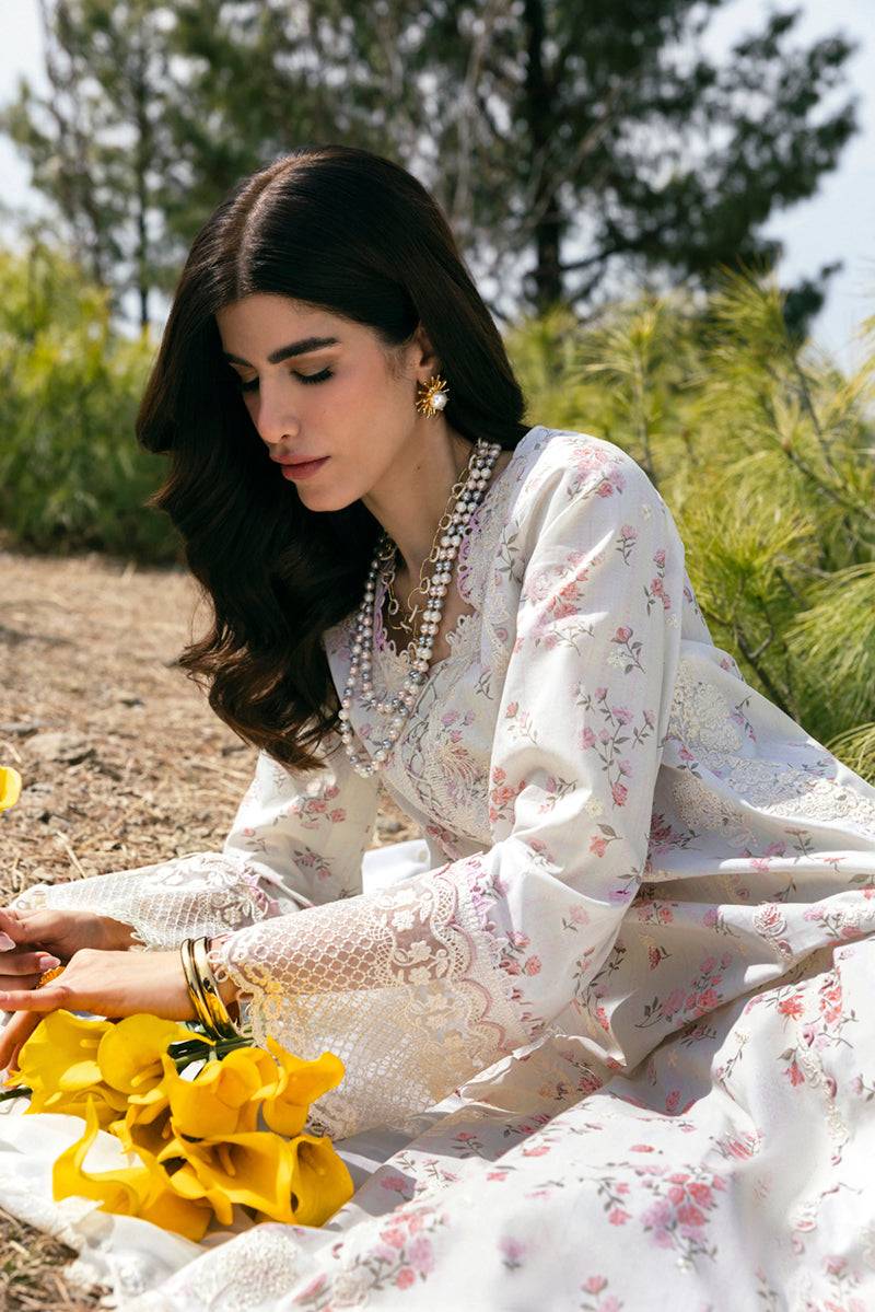 Qalamkar | Qlinekari Lawn | DC-13 Miri by Maria Faisal - Registered Vendor of : Qalamkar - type : Ladies Clothes - 100% original wedding dresses