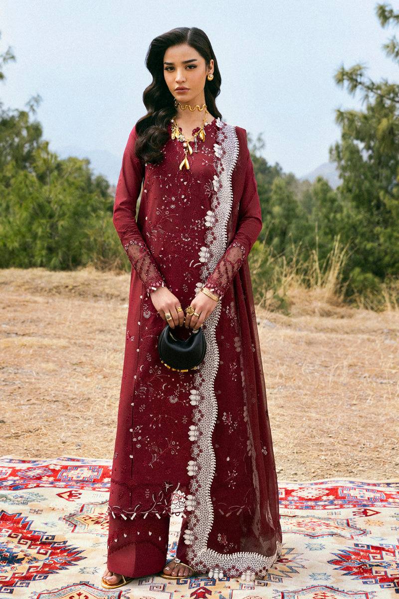 Qalamkar | Qlinekari Lawn | DC-06 Aila by Maria Faisal - Registered Vendor of : Qalamkar - type : Ladies Clothes - 100% original wedding dresses