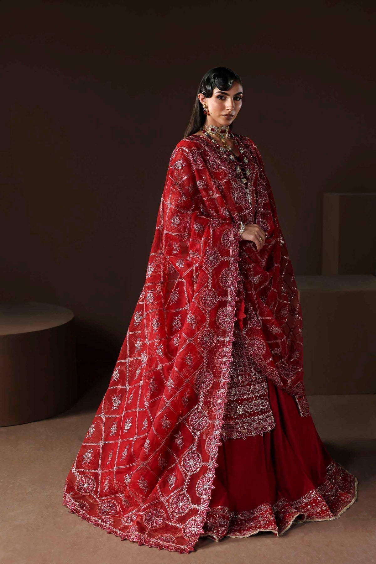 Akbar Aslam | Luxury Formals | Oracle - Formal Dress - available at Maria Faisal in UK and USA.