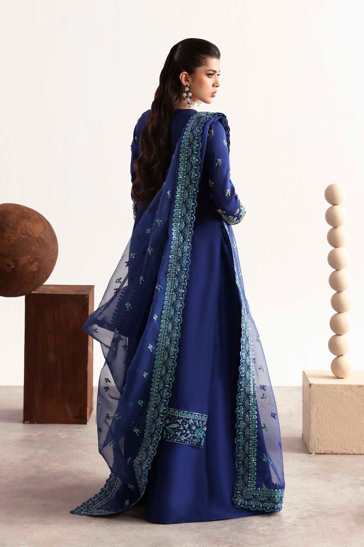 Sapphire – authentic Pakistani dress from the Luxury Formals 25 collection for women in the UK