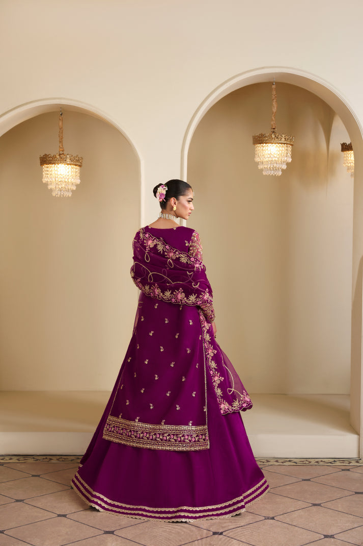 Inara | Ophelia Luxury Formal | AURORA - Formal Dress - available at Maria Faisal in UK and USA.