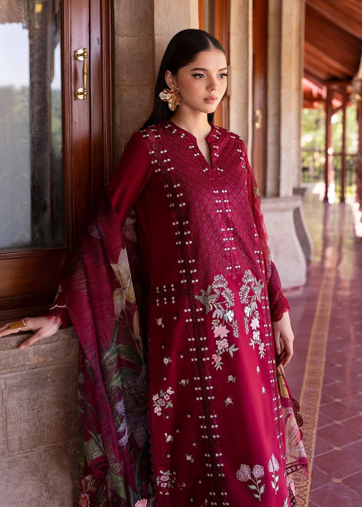 Saira Shakira | Bloom Lawn 25 | HANGING GARDENS 2-A by Maria Faisal - Registered Vendor of : Saira Shakira - type : Ladies Clothes - 100% original wedding dresses