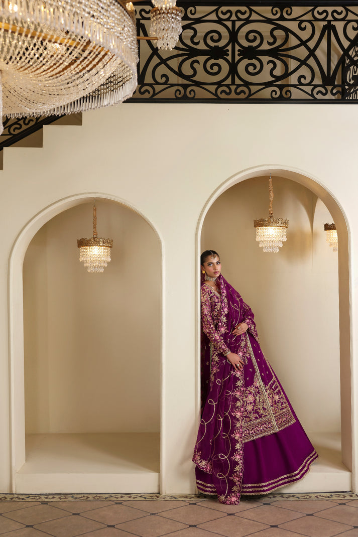 Inara | Ophelia Luxury Formal | AURORA - Formal Dress - available at Maria Faisal in UK and USA.
