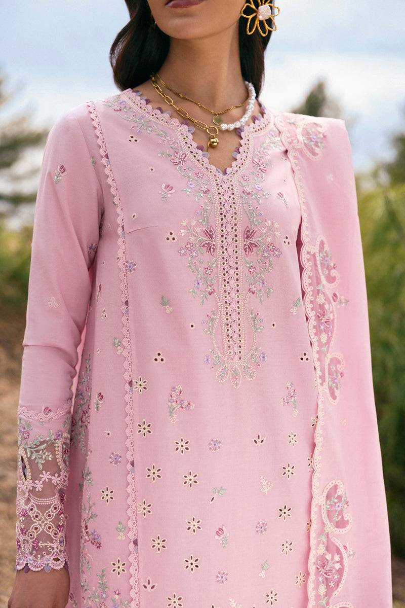 Qalamkar | Qlinekari Lawn | DC-02 Freja by Maria Faisal - Registered Vendor of : Qalamkar - type : Ladies Clothes - 100% original wedding dresses