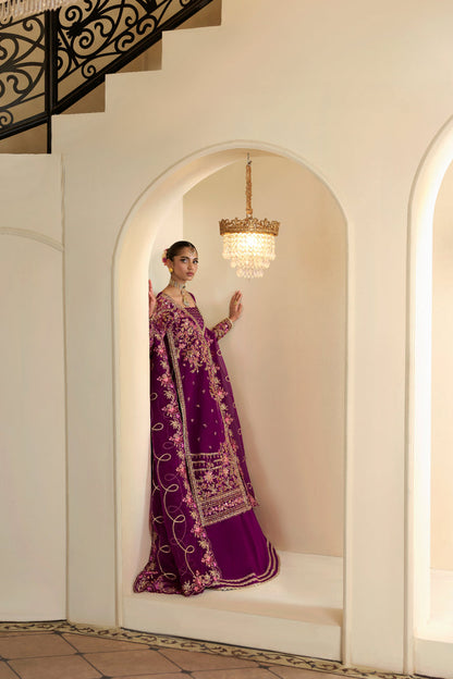 Inara | Ophelia Luxury Formal | AURORA - Formal Dress - available at Maria Faisal in UK and USA.
