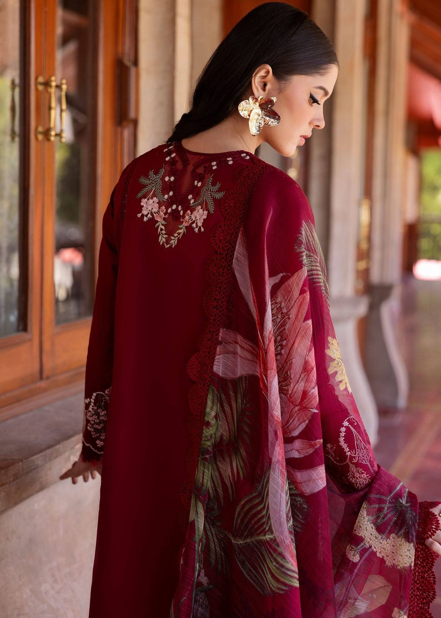 Saira Shakira | Bloom Lawn 25 | HANGING GARDENS 2-A by Maria Faisal - Registered Vendor of : Saira Shakira - type : Ladies Clothes - 100% original wedding dresses