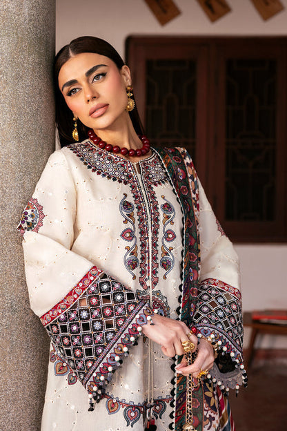 Jazmin | Shahkaar Luxury Eid Lawn SS26 | SL26-D02 - Luxury Dress - available at Maria Faisal in UK and USA.