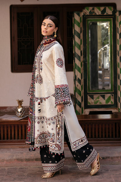 Jazmin | Shahkaar Luxury Eid Lawn SS26 | SL26-D02 - Luxury Dress - available at Maria Faisal in UK and USA.