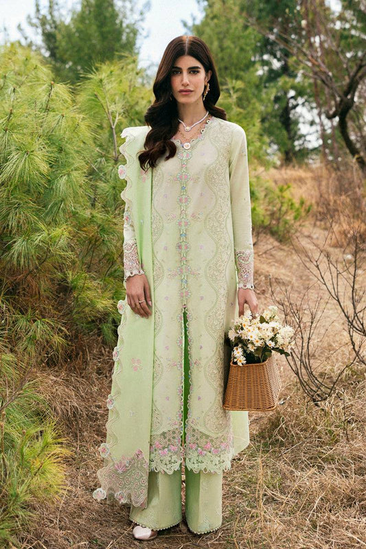 Qalamkar | Qlinekari Lawn | DC-14 Meline by Maria Faisal - Registered Vendor of : Qalamkar - type : Ladies Clothes - 100% original wedding dresses