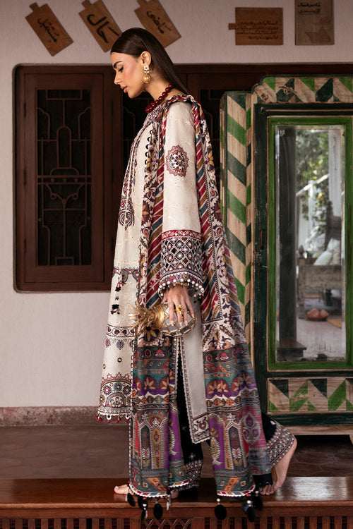 Jazmin | Shahkaar Luxury Eid Lawn SS26 | SL26-D02 - Luxury Dress - available at Maria Faisal in UK and USA.