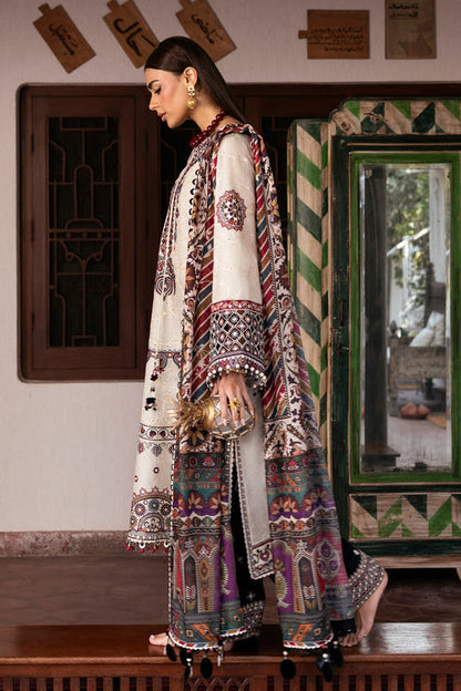 Jazmin | Shahkaar Luxury Eid Lawn SS26 | SL26-D02 - Luxury Dress - available at Maria Faisal in UK and USA.