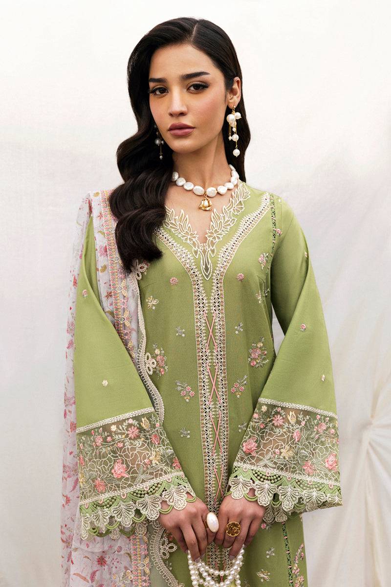 Qalamkar | Qlinekari Lawn | DC-01 Lovisa by Maria Faisal - Registered Vendor of : Qalamkar - type : Ladies Clothes - 100% original wedding dresses
