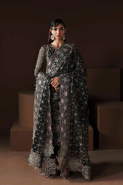 Akbar Aslam | Luxury Formals |Noir - Formal Dress - available at Maria Faisal in UK and USA.