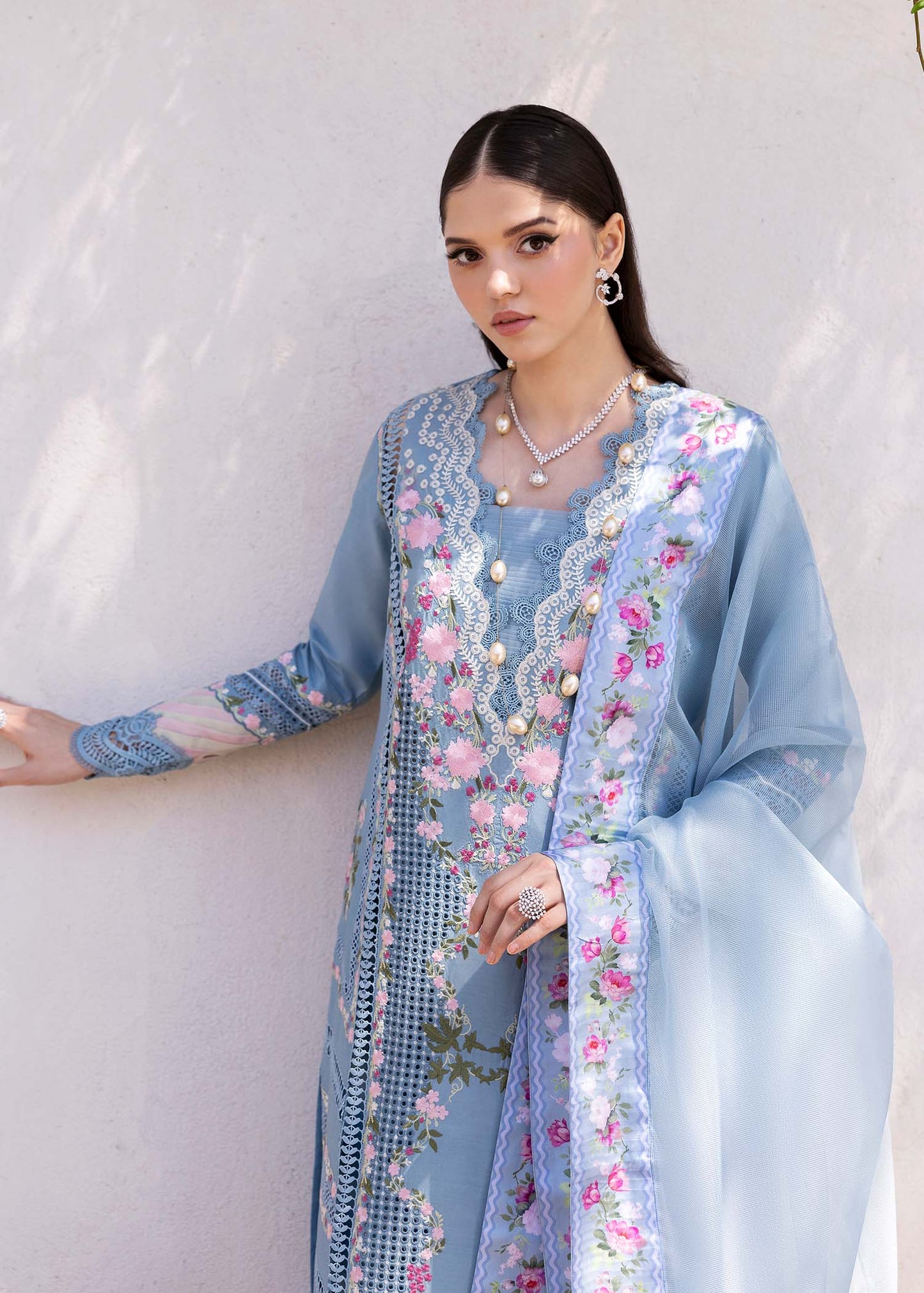 Saira Shakira | Bloom Lawn 25 | ZERENE 1-B by Maria Faisal - Registered Vendor of : Saira Shakira - type : Ladies Clothes - 100% original wedding dresses