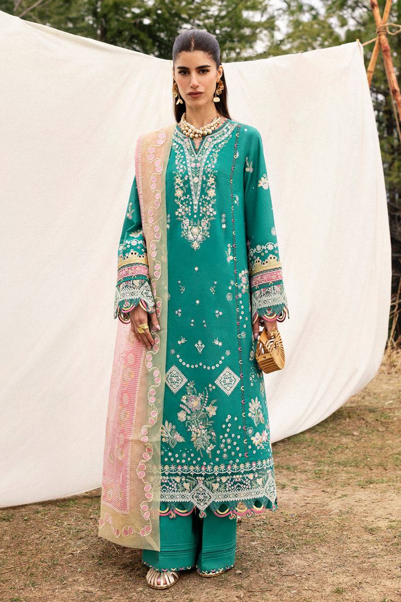 Qalamkar | Qlinekari Lawn | DC-08 Elida by Maria Faisal - Registered Vendor of : Qalamkar - type : Ladies Clothes - 100% original wedding dresses