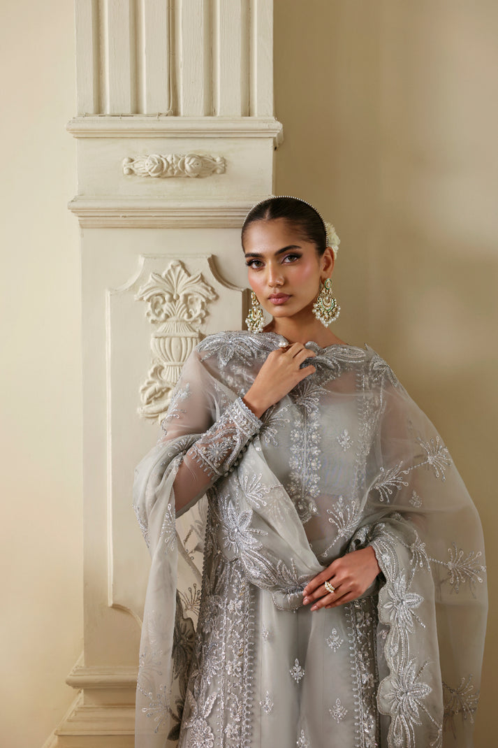 Inara | Ophelia Luxury Formal | LUNARA - Formal Dress - available at Maria Faisal in UK and USA.