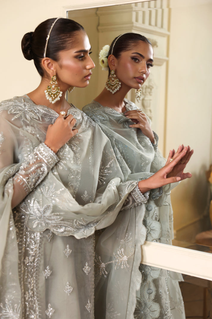 Inara | Ophelia Luxury Formal | LUNARA - Formal Dress - available at Maria Faisal in UK and USA.