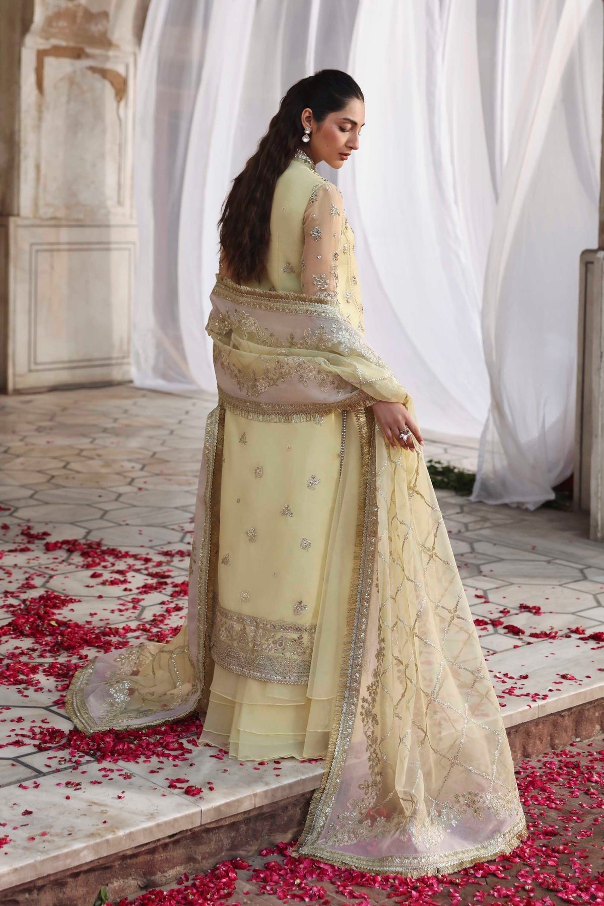 Akbar Aslam | Rang Mahal Formals | Mehro - Formal Dress - available at Maria Faisal in UK and USA.