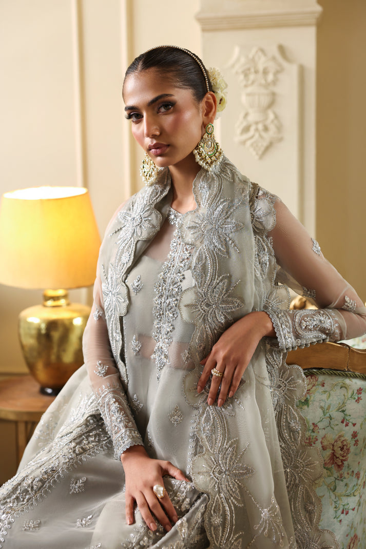 Inara | Ophelia Luxury Formal | LUNARA - Formal Dress - available at Maria Faisal in UK and USA.