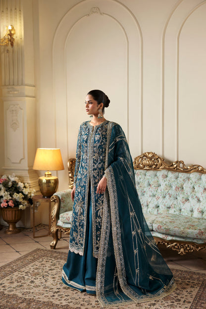 Inara | Ophelia Luxury Formal | OBSIDIA - Formal Dress - available at Maria Faisal in UK and USA.