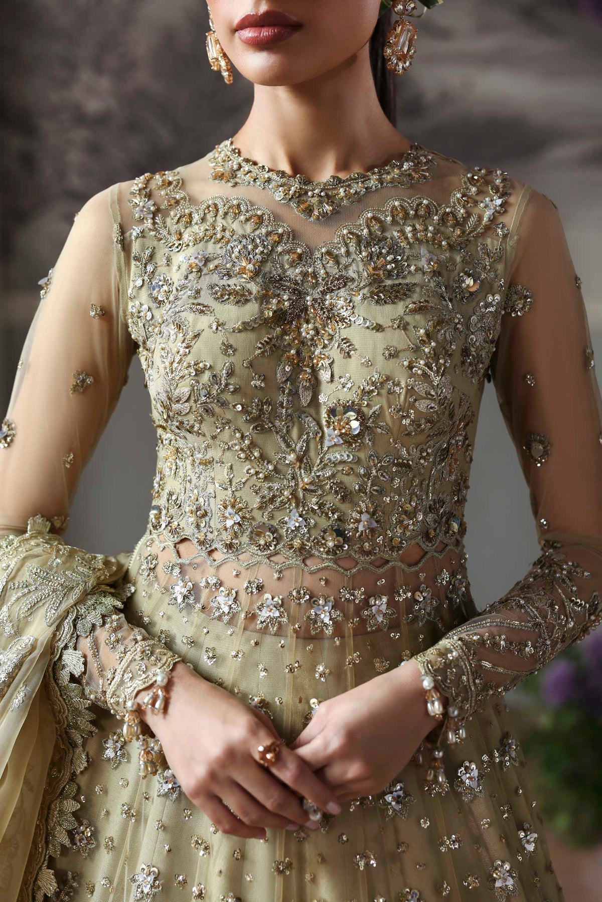 Akbar Aslam | Deewani Wedding Formals | Mintara - Ladies Clothes - Maria Faisal