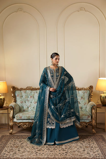 Inara | Ophelia Luxury Formal | OBSIDIA - Formal Dress - available at Maria Faisal in UK and USA.