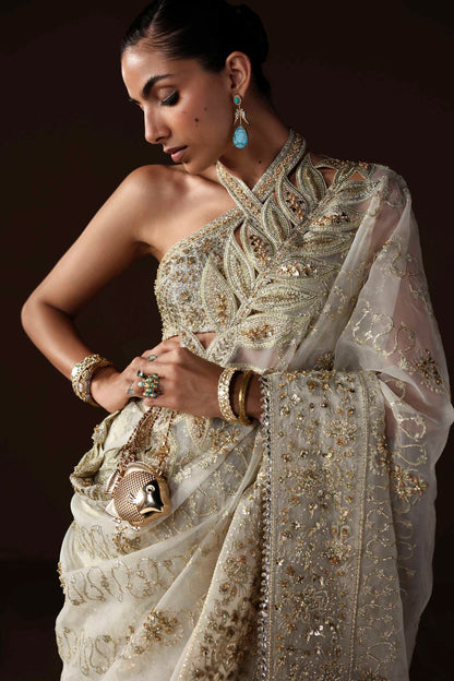 Akbar Aslam | Luxury Formals | Luna - Formal Dress - available at Maria Faisal in UK and USA.