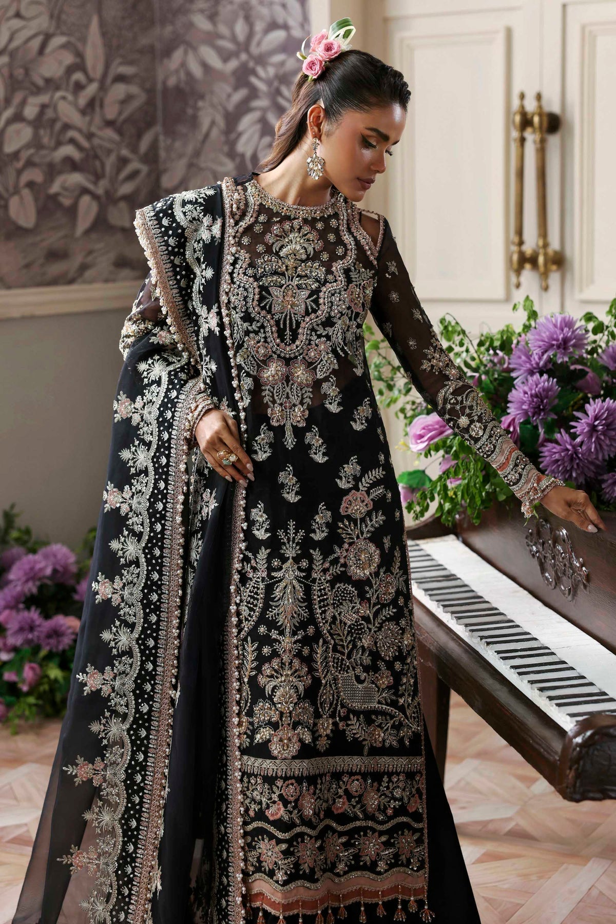 Akbar Aslam | Deewani Wedding Formals | Nocturne - Ladies Clothes - Maria Faisal